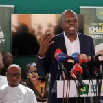 Senegalese presidential candidate Khalifa Sall