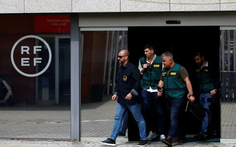 Spanish soccer federation fires executives linked to corruption probe
