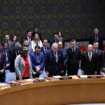 UN Security Council_stand in silence