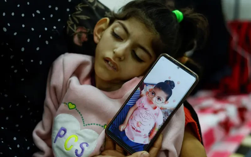 In Gaza, starving children fill hospital wards as famine looms