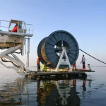 deploying undersea cable