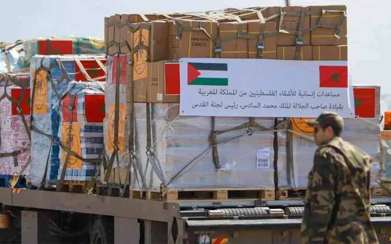 Morocco secures land route to deliver aid to Gaza