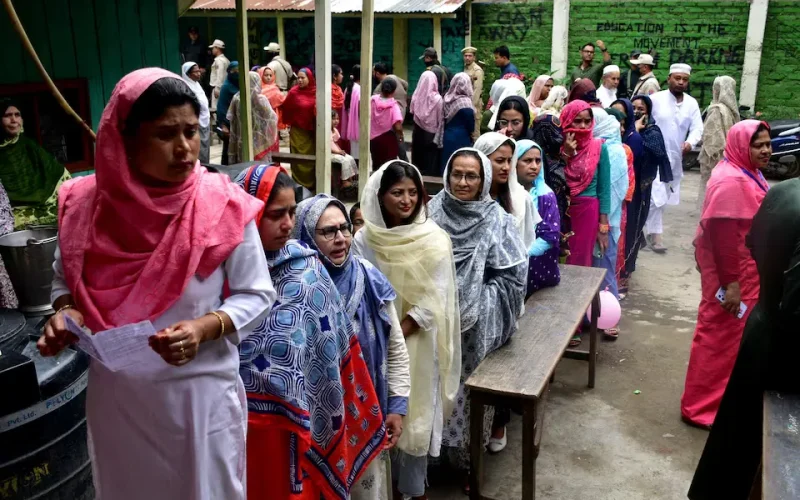 India’s strife-torn Manipur overcomes fear of violence to vote in big numbers