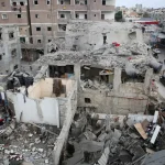 Israeli strike_destroyed house_Rafah