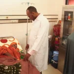 Niger_old woman hospitalized for dehydration