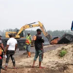 Nigeria_Niger Delta_illegal equipment destroyed