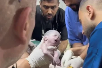 Baby in Gaza saved from womb of mother killed in Israeli strike