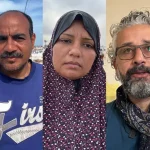 Palestinians in Rafah