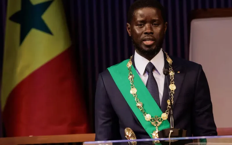 Faye sworn in as Senegal president, cites ‘profound desire for change’