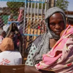 Sudan_woman and baby at the Zamzam displacement camp