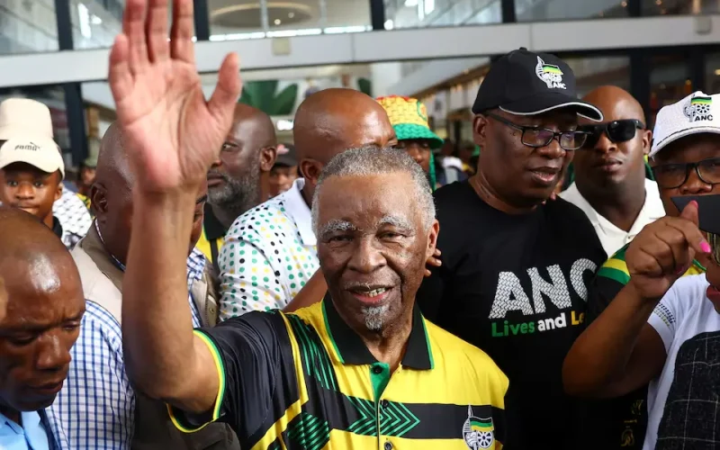 Support for South Africa’s ANC near 40% weeks before election, Ipsos poll shows