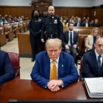 Former US President Donald Trump_criminal trial