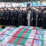Iran_Supreme Leader Ayatollah Ali Khamenei performs prayer_helicopter crash