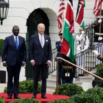 US President Joe Biden welcomes Kenyan President William Ruto