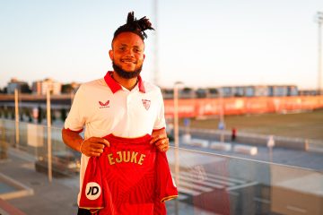 Nigerian forward Ejuke signed to Sevilla FC