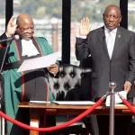 Cyril Ramaphosa takes the oath of office_Union Buildings