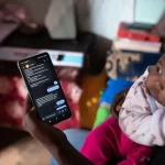 Kenyan mother_maternal health SMS service
