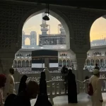 Muslim pilgrims circle the Kaaba