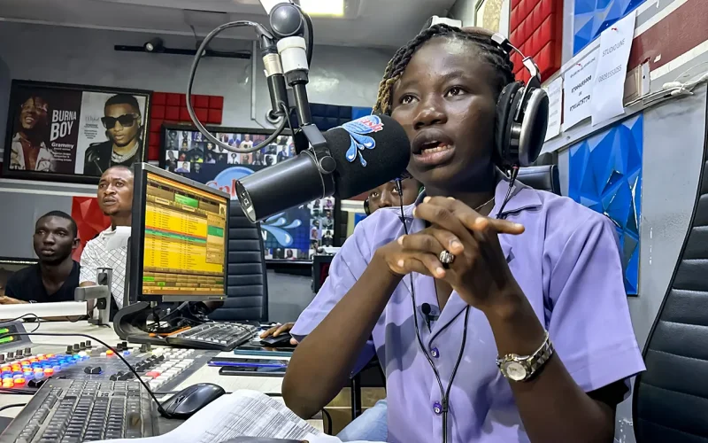 Nigeria’s sports “queen” scores with local language radio show