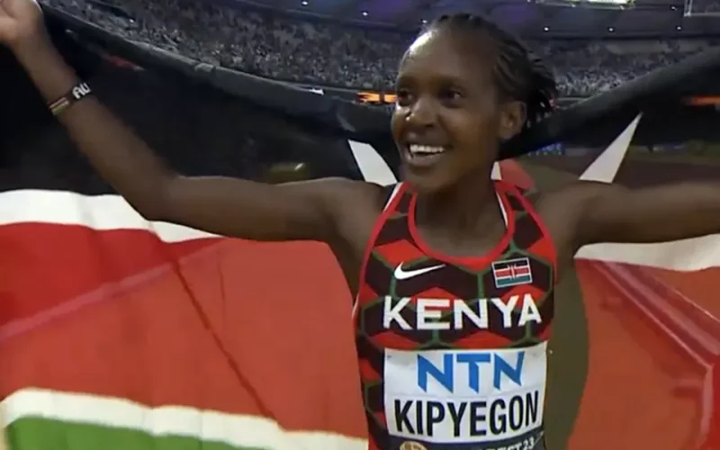 Faith Kipyegon: from walking to school in rural Kenya to setting world athletics alight
