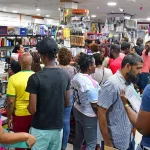 Hurricane Beryl_People shop for supplies_Bridgetown_Barbados