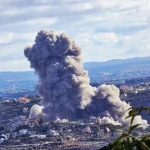 Israeli air strikes_southern Lebanon