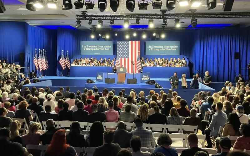 ‘Preventable’ and ‘predictable’: In Atlanta, Harris addresses deaths tied to Georgia abortion ban