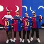 Coldpla_limited edition charity jerseys_FC Barca