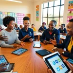 Leonardo_Phoenix_A_modern_vibrant_classroom_scene_where_a_grou_2
