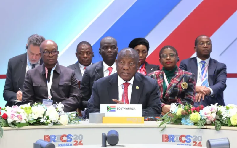 Ramaphosa calls for BRICS to foster development and peace in Global South