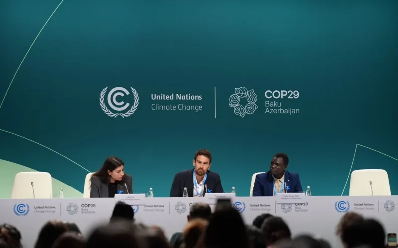 Refugee activists at COP29 call for funding and support to withstand climate threats