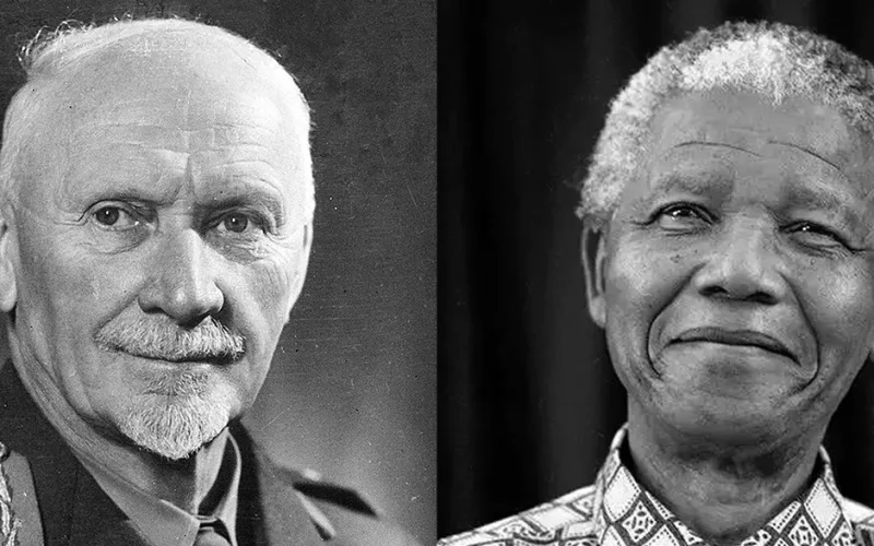 Jan Smuts was a white supremacist. Nelson Mandela a black liberation hero. New book explores what they have in common