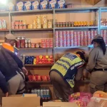 Spaza shop_police_Soweto