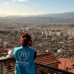 UNHCR staff member