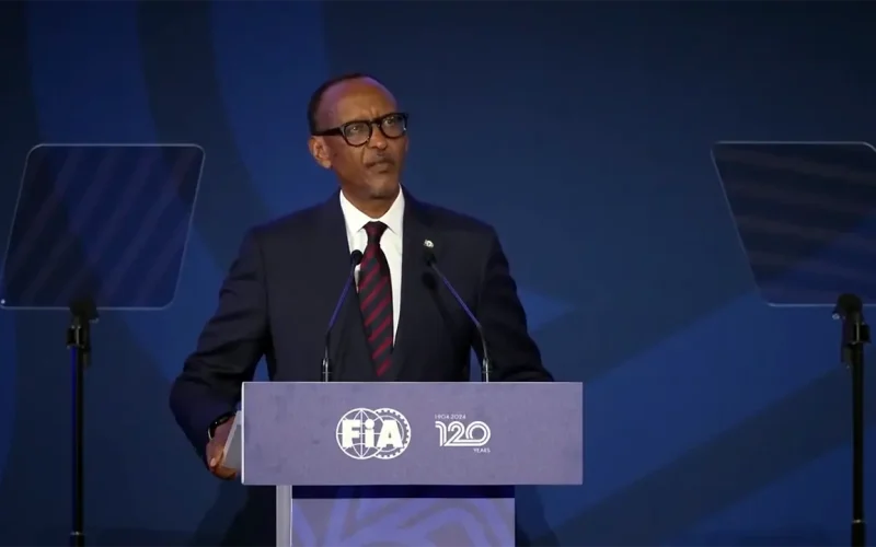 Rwandan President Kagame announces F1 Grand Prix bid and celebrates FIA’s historic milestone in Africa