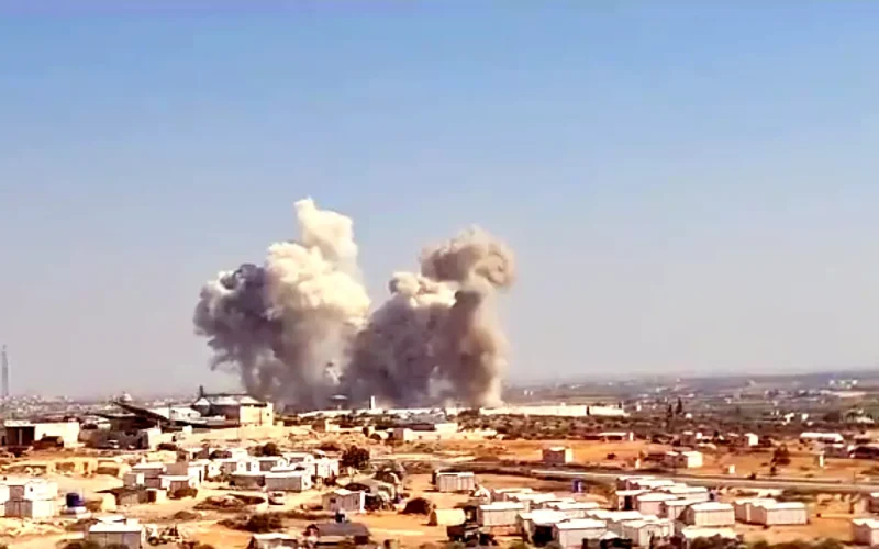 Russian jets pound Idlib after Syrian rebels’ Aleppo gains