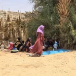 Sudanese refugee woman