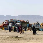Afghan returnees from Pakistan