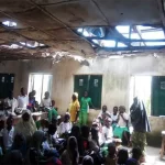 dilapidated classroom