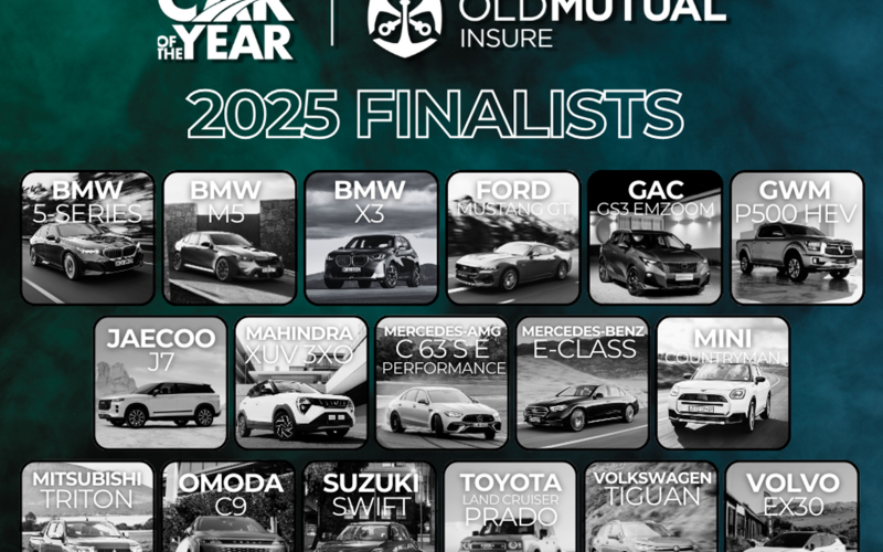 Finalists for South Africa’s Car of the Year unveiled