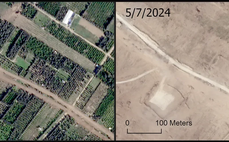 Gaza: we analysed a year of satellite images to map the scale of agricultural destruction