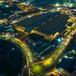 Kumasi City at night