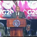 Chinese Foreign Minister Wang Yi praises the "Africa moment" at G20 meeting Ramaphosa_G20_opening