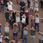 SA white protesting