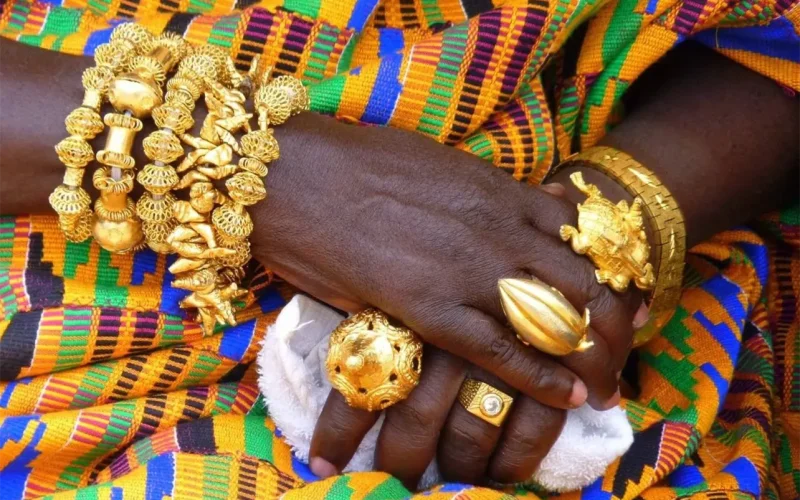 Why is there so much gold in west Africa?