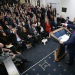 Donald Trump’s nonstop news-making can be exhausting, making it harder for people to scrutinize his presidential actions Donald Trump_press