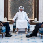 Kagame, Tshisekedi meet, agree on path to peace Kgame_Tshisekedi_Emir of Qatar
