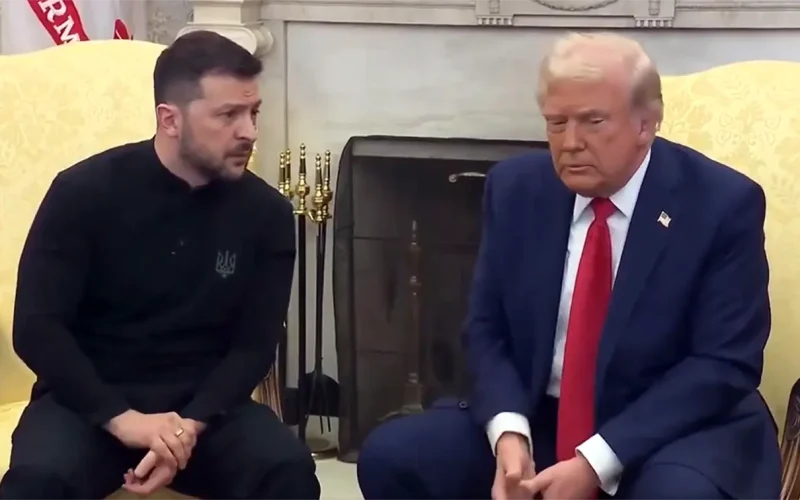 Raised voices and angry scenes at the White House as Trump clashes with Zelensky over the ‘minerals deal’