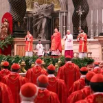 Cardinals attend Mass_St Peters Basilica
