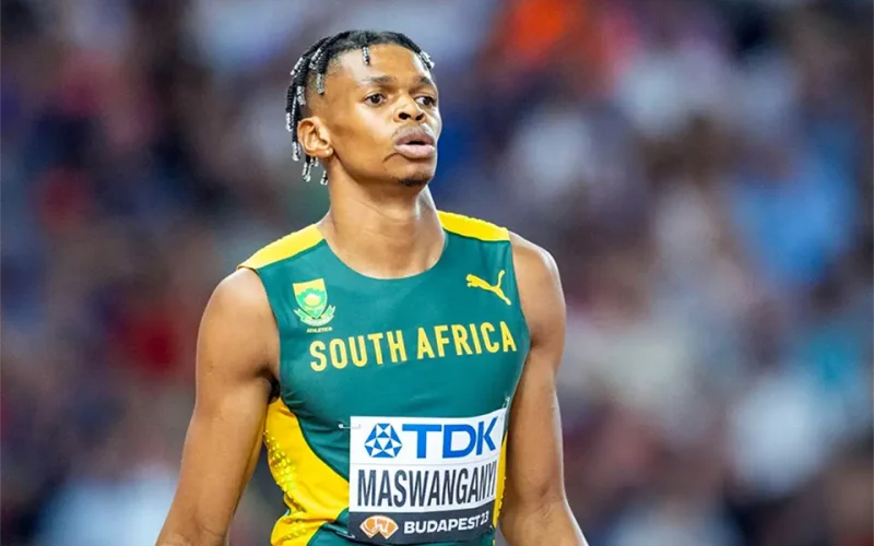 Exclusive: Maswanganyi reveals how Akani Simbine helped shape his Olympic dream